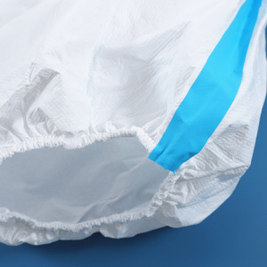 Medical Disposable <b>Boot</b> <b>Covers</b> Breathable Nonwoven Long Thickened Pull-On Chemical Resistant Protective Shoe <b>Covers</b> - Product Image 2