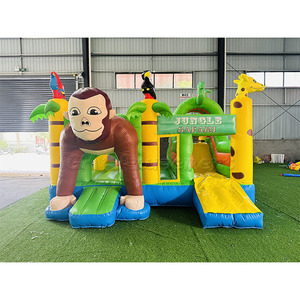 Château Gonflable Combo <span class=keywords><strong>Jungle</strong></span> <span class=keywords><strong>Safari</strong></span> Prix Usine - Product Image 2