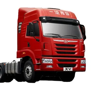 Faw China Preço direto de fábrica barato caminhão trator esquerdo caminhões trator de alta capacidade do tanque de combustível