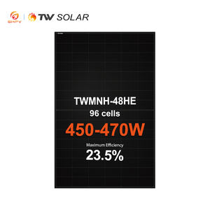 TONGWEI 450W-470W panneau solaire N-Type haute efficacité monofacial demi-cellule Double <span class=keywords><strong>lunettes</strong></span> plein noir usine livraison directe - Product Image 1