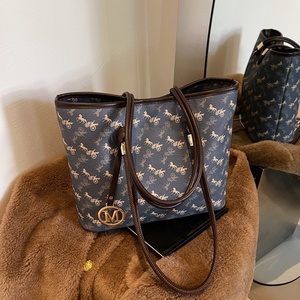 Bolsos Tote de Lujo, Bolso de Hombro de Cuero PU de Alta Calidad para Mujer, Estilo Vintage, Hilo Abierto, Moda Otoñal - Product Image 4