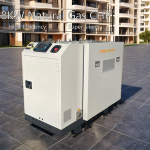 8 кВт, сверхбесшумная Высокоэффективная микрокогенерация природного газа для домашнего использования, сертифицирована по высокой оценке, клиенты из Германии - Product Image 5