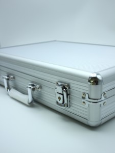 热销高品质定制新款豪华型24个展示位置便携式铝合金金属表壳 - Product Image 6