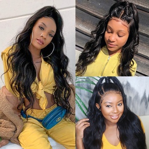 Extensions de cheveux naturels 1B à clip pour femmes noires, natural <span class=keywords><strong>wave</strong></span>, double trame, cuticules, 8 à 34 pouces, 100% cheveux humains - Product Image 4