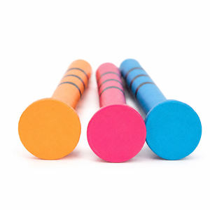 Tees de Golf Personalizados con Logotipo en Color Naranja, Rosa y Azul, de Bambú y Madera, al por Mayor, OEM, para Práctica, Campo de Práctica y Torneos - Product Image 1