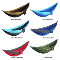 Accessoires de Camping Hamac de camping en plein air Voyage en plein air Portable Camping Nylon Hamac Parachute Hamac