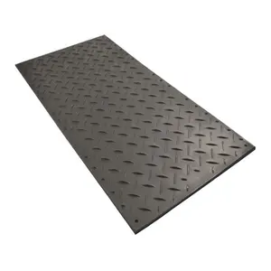 4x8 ft heavy duty composite mats pe ground protection mats for easy transport and installation
