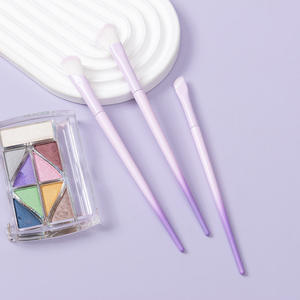 Pincel <span class=keywords><strong>de</strong></span> maquillaje <span class=keywords><strong>de</strong></span> <span class=keywords><strong>Ojos</strong></span> <span class=keywords><strong>de</strong></span> Color degradado púrpura <span class=keywords><strong>de</strong></span> alto valor, recomendación <span class=keywords><strong>de</strong></span> mano refrescante para viñeteado facial - Product Image 2