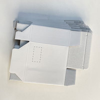 Boîtes d'emballage pliantes carrées en carton ondulé avec fond à verrouillage, boîtes à flûte, boîtes électroniques, boîtes pour pièces automobiles, fabriquées à Shenzhen