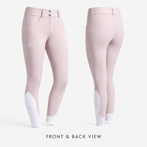 Pantaloni Professionali da Equitazione per Donne, Vita Alta con Grip al Ginocchio, Traspiranti e ad Asciugatura Rapida - Product Image 5