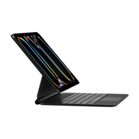 Clavier pour tablette de style ciseaux M4 2024, compatible avec iPad Pro 13 pouces, interface USB/sans fil, style de projection LED, disposition américaine, pavé tactile, nouveau