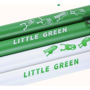 Bolígrafos de tinta de Gel Little Green <span class=keywords><strong>Caterpillar</strong></span>, bolígrafo neutro bonito, suministros de escritura escolar, regalo estacionario para el Día de los niños - Product Image 4
