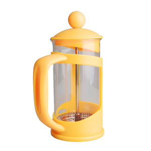 OEM Plastic <strong>Coffee</strong> <strong>Plunger</strong> with Stainless Steel filter glass French Press <strong>Coffee</strong> Tea Maker - Product Image 3