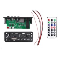 Placa Amplificadora de Potencia HSC HSC3018 2X5W 5V 4 Ohm, Micrófono Bluetooth, Decodificador MP3, Decodificación sin Pérdidas, Accesorios de Audio con Batería