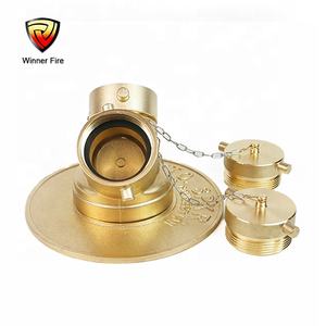 ตัวแบ่งน้ำปลอม Y สยามการเชื่อมต่อแผนกดับเพลิงตรง - Product Image 3