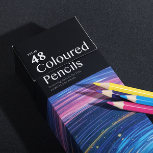 Bview Art crayons de <span class=keywords><strong>couleur</strong></span> 12/18/24/36/48/72 couleurs <span class=keywords><strong>couleur</strong></span> à l'huile plomb peinture costume - Product Image 4
