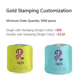 ถุงอลูมิเนียมฟอยล์ขนาดเล็ก8x8 + 2ซม. ปิดผนึก3ด้านสูญญากาศทรงสี่เหลี่ยมขนาดเล็กสำหรับอาหารชาและอาหารทารกอมยิ้มปั๊มร้อนสำหรับตัวอย่าง - Product Image 6