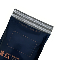 Sac d'expédition imperméable à soufflets latéraux, compostable à domicile, écologique, de haute qualité, couleur personnalisée, pour l'emballage de vêtements, chaussettes et fourrures