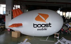 Hot bán quảng cáo không khí Zeppelin Bầu Trời khí cầu ngoài trời LED Helium bóng Inflatable blimp để bán - Product Image 4