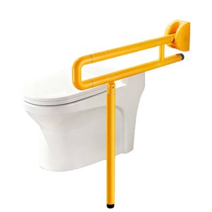 Toilet <b>Grab</b> <b>Bars</b> Wall Mounted Stainless Steel Anti Slip 200 Lbs Capacity For Seniors Bathroom Safety Support - Product Image 5