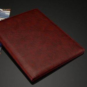 2020 de alta calidad <span class=keywords><strong>A4</strong></span> borrable de cuero de negocios de carpeta de archivo de documento titular cartera padfolio con portapapeles - Product Image 6