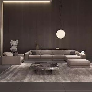 GEDO Best Seller moderno relleno <span class=keywords><strong>de</strong></span> esponja <span class=keywords><strong>de</strong></span> espuma fregar tela pasamanos <span class=keywords><strong>respaldo</strong></span> en forma <span class=keywords><strong>de</strong></span> L sofá conjunto <span class=keywords><strong>de</strong></span> muebles - Product Image 2