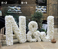 Personnalisation de lettres « Love Merry Me » pour la décoration de mariage, grand panneau métallique, marque Gaojian