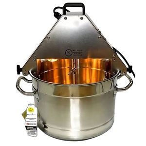 Mélangeur alimentaire automatique 10L pour sauces, confitures et sauces épicées – Machine à frire et à mélanger les aliments - Product Image 1