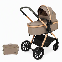 Poussette pliable 4 en 1 Kidilo, légère, en alliage d'aluminium, pour voyages en plein air, vente en gros directe d'usine