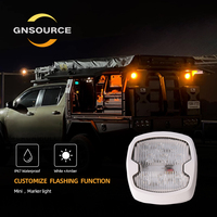 Boîtier en aluminium bicolore optionnel étanche à revêtement UV IP68 DC12V 3.6W mini lampe de travail pour camions ATV UTV voiture