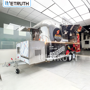 Mobile Catering <strong>Trailer</strong> Food Truck With Fiberglass Construction Fully Equipped For Snack Food Candy &amp; <strong>Ice</strong> <strong>Cream</strong> - Product Image 3