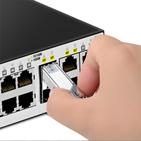 Transceiver Optique SFP 100G, Transmission Bidirectionnelle 10KM, Conception Compacte pour Liens Optiques de Noces de Réseaux de Bureaux
