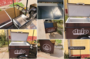 Tricycle électrique avec réfrigérateur, chariot de café, congélateur de nourriture, pour chien, panier de crème glacée, OEM - Product Image 5