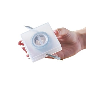 Data Cable Storage Box Transparent Portable Rotating Organizer For Phone Charging Cables Durable Design - Product Image 5