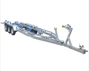 <span class=keywords><strong>Remolque</strong></span> multifunción <span class=keywords><strong>para</strong></span> barcos y embarcaciones <span class=keywords><strong>de</strong></span> 3 ejes galvanizado <span class=keywords><strong>de</strong></span> 4 toneladas, práctico y eficiente - Product Image 2