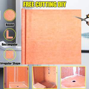 Bak Mandi EPS Schluter OEM Pabrik dengan Membran Anti Air, Baki Mandi Busa, dan Saluran Pembuangan Baja Tahan Karat - Product Image 5