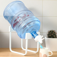 Support de fontaine à eau portable anti-poussière pour camping, distributeur de bouteilles d'eau de type gallon
