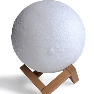 Décoration de chambre à coucher, lumière lunaire pour enfants, cadeaux, décorations, éclairage d'ambiance créatif pour chevet, impression 3D, lumière LED de nuit en forme de <span class=keywords><strong>lune</strong></span> - Product Image 6