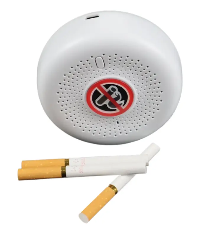 ระบบรักษาความปลอดภัยบ้านอัจฉริยะ Pm2.5 เครื่องตรวจจับการสูบบุหรี่ Vapes เครื่องตรวจจับการสูบบุหรี่สําหรับโรงเรียน