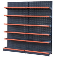 Étagères métalliques pour supermarchés et épiceries - Rayonnages autoportants réglables avec une construction durable et des dimensions personnalisables