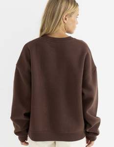 Custom Logo Screen Printed 100% Cotton 400 Gsm Fleece Unisex Sweatshirt Casual Y2K Heavyweight <b>Drop</b> Shoulder Women's Sweatshirt - Product Image 3