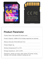 Grosir Pabrik 128GB 512GB C10 U3 kartu SD kapasitas penuh dengan Logo kustom OEM ODM didukung