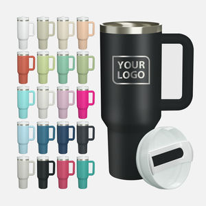 กระติกน้ำสุญญากาศสแตนเลสแบบมีหูจับและหลอดดูด ขนาด 40 ออนซ์ สั่งทำโลโก้ได้ ขายส่งจำนวนมาก เก็บอุณหภูมิได้ เหมาะสำหรับการเดินทาง - Product Image 1