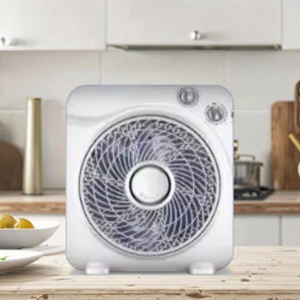 Ventilador Clásico Tipo Caja - Ventilador de Piso de 10 Pulgadas con 3 Ajustes de Velocidad para Ahorro de Energía - Product Image 6