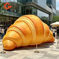 Ananas gonflable géant personnalisé pour l'extérieur – Idéal pour boulangeries et pâtisseries