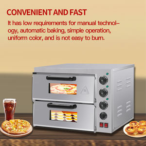 Satılık taş otomatik pişirme ekipmanları ile ekmek kek ve ekmek Pizza fırını için yeni elektrikli fırın - Product Image 5