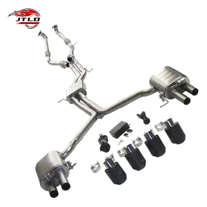 JTLD Tubo de <span class=keywords><strong>Escape</strong></span> de Acero Inoxidable, Sistema de <span class=keywords><strong>Escape</strong></span> Valvetronic Catback para <span class=keywords><strong>AUDI</strong></span> <span class=keywords><strong>S5</strong></span> B8 3,0, Tubo Delantero con Catback - Product Image 3