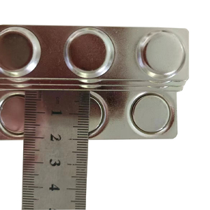 Imán de neodimio de 90x20mm, portatarjetas de identificación con forma de bloque permanente, aplicación industrial, servicio de procesamiento de soldadura - Product Image 3