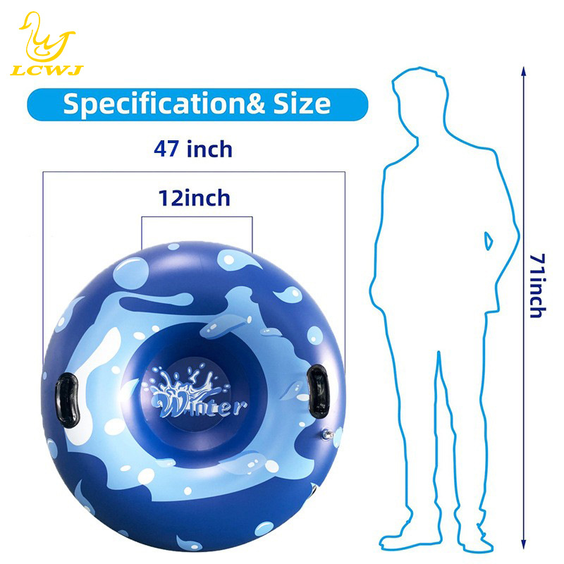 Tube à neige ondulé