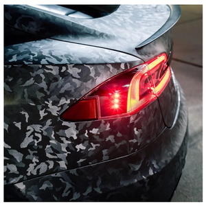 XPPF nouveau Design 5D <span class=keywords><strong>Camouflage</strong></span> TPU clair PPF Body Wrap pour voiture moto carbone TPU PPF emballage complet du corps noir Wrap - Product Image 3